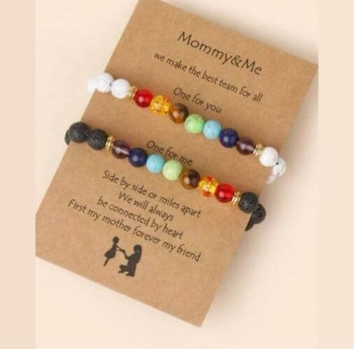 mommy and me bracelet set